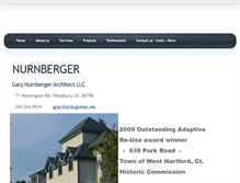 Tablet Screenshot of garynurnbergerarchitect.com